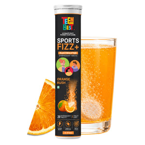 Teenbest Sports Fizz+ Electrolytes – Orange Rush