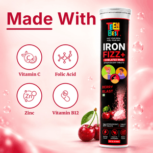 Teenbest Iron Fizz+ Berry Blast