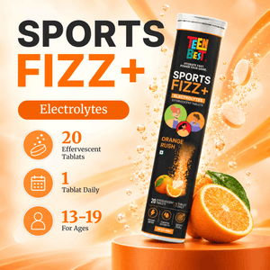 Teenbest Sports Fizz+ Electrolytes – Orange Rush